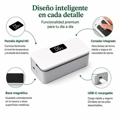 Sellador Térmico de Bolsas